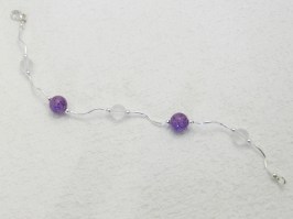 Lilac Ripple Bracelet